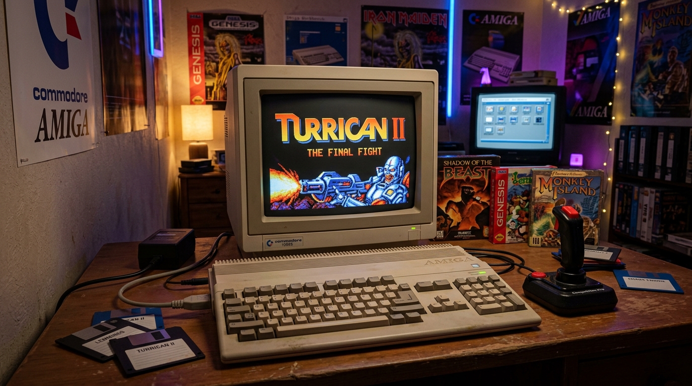 Commodore Amiga 500 Retro Computing